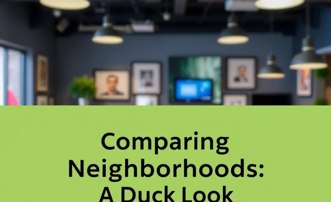 Comparing Neighborhoods: A Quick Look