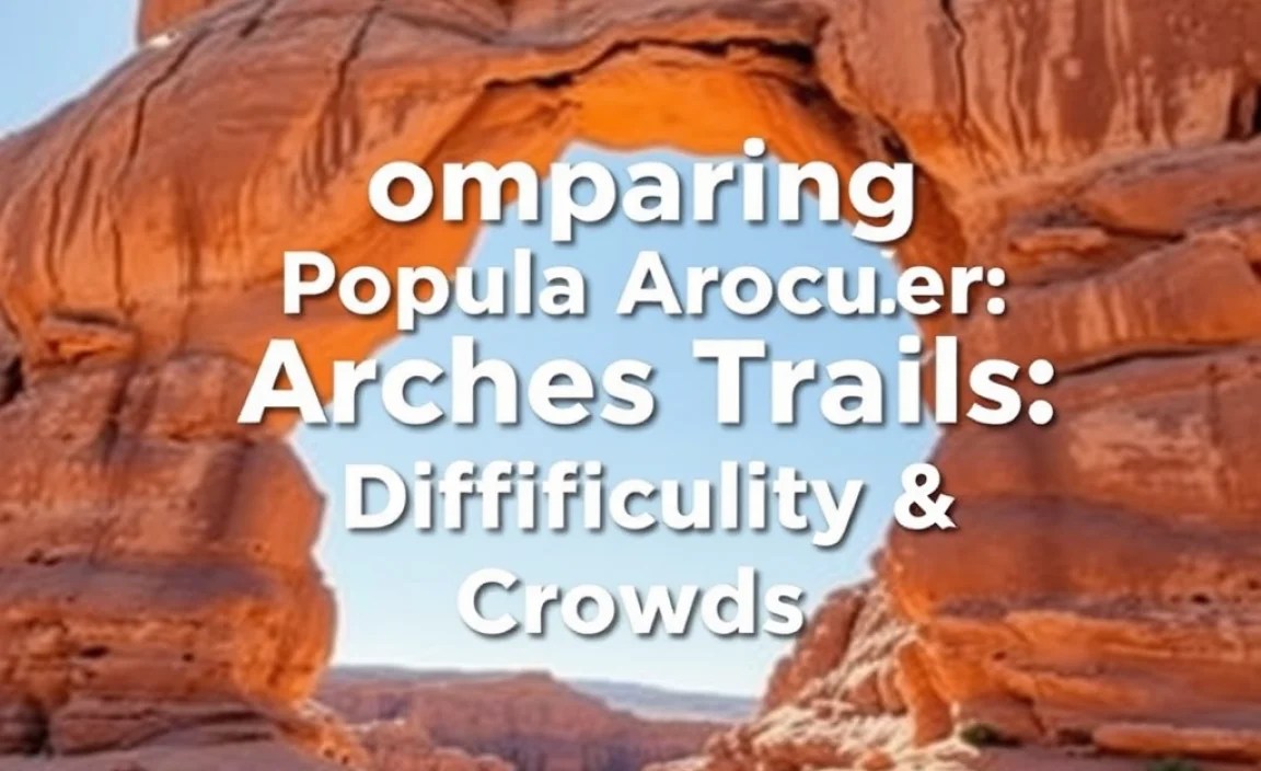 Comparing Popular Arches Trails: Difficulty &amp; Crowds