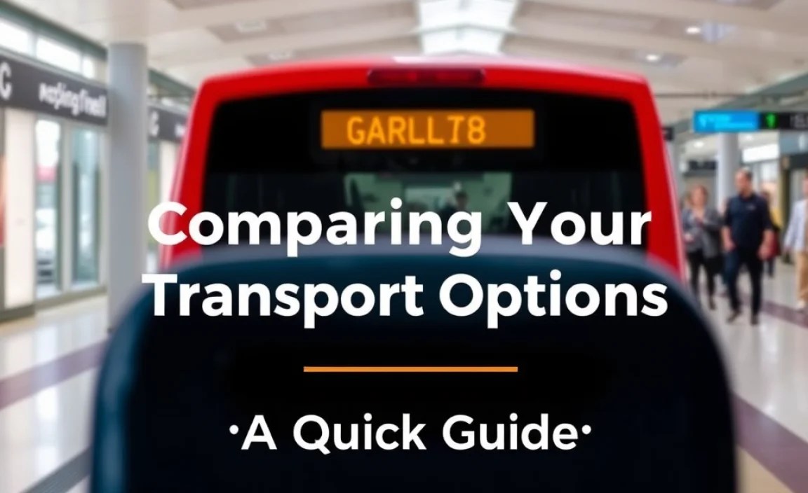Comparing Your Transport Options: A Quick Guide