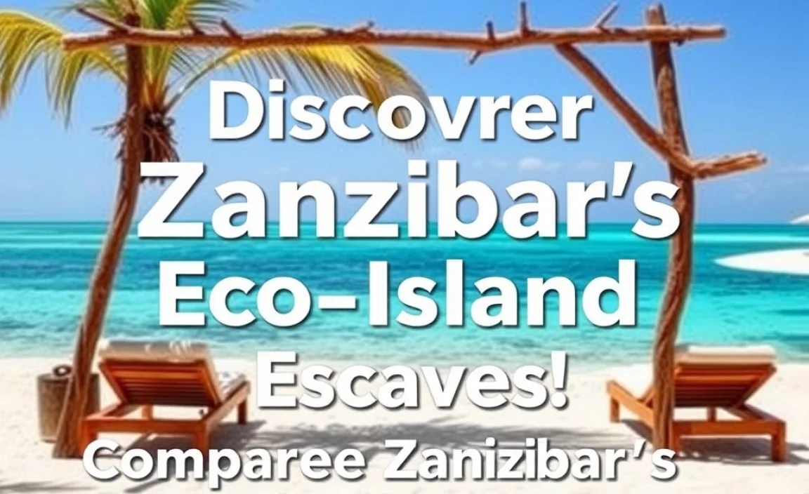 Comparing Zanzibar’s Eco-Friendly Islands