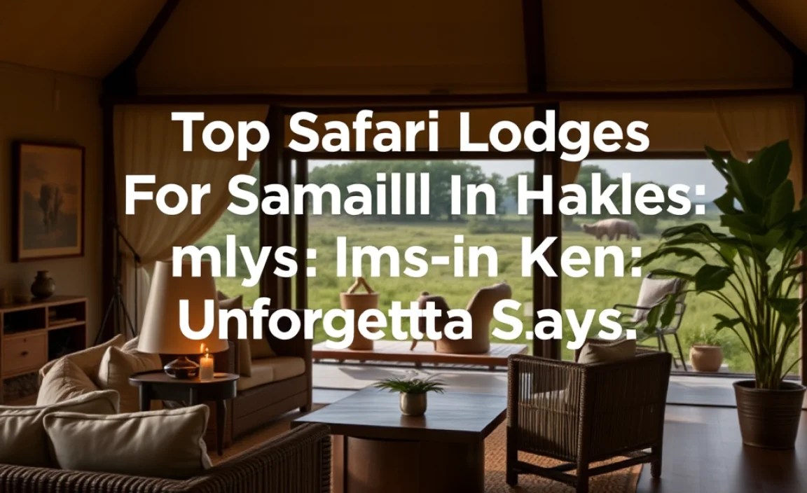 Considerations When Selecting a Safari Lodge