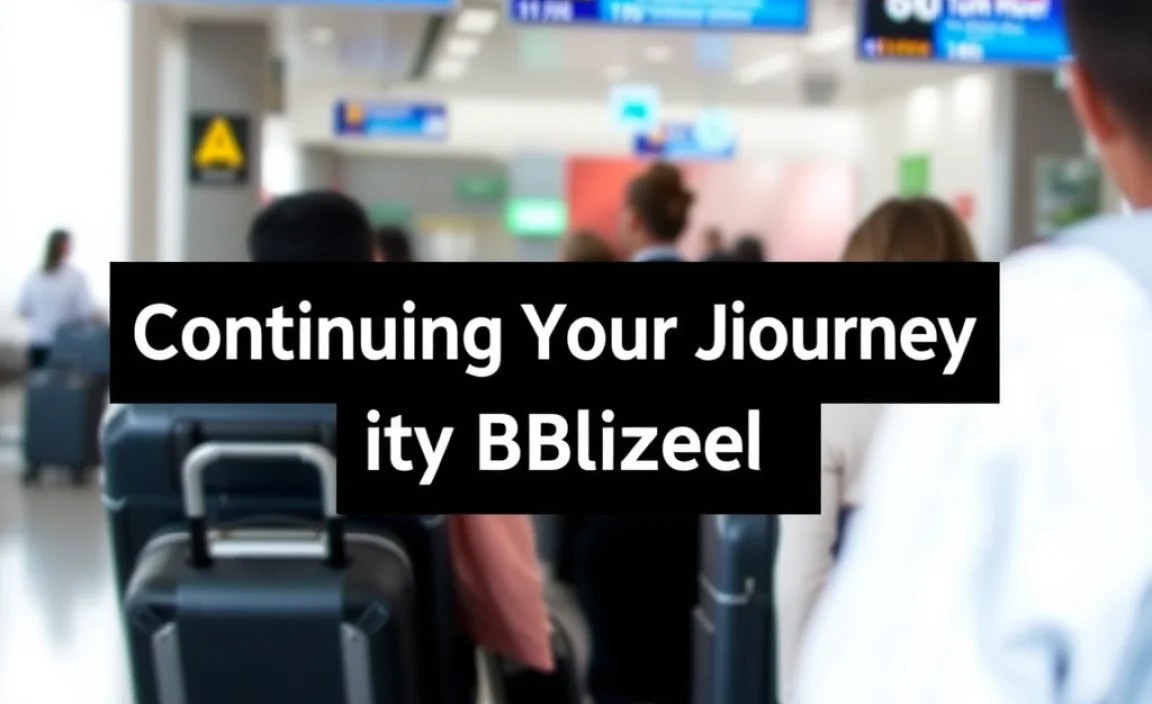 Continuing Your Journey in Belize