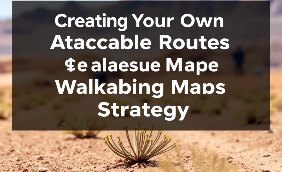 Creating Your Own Atacama Walking Map Strategy