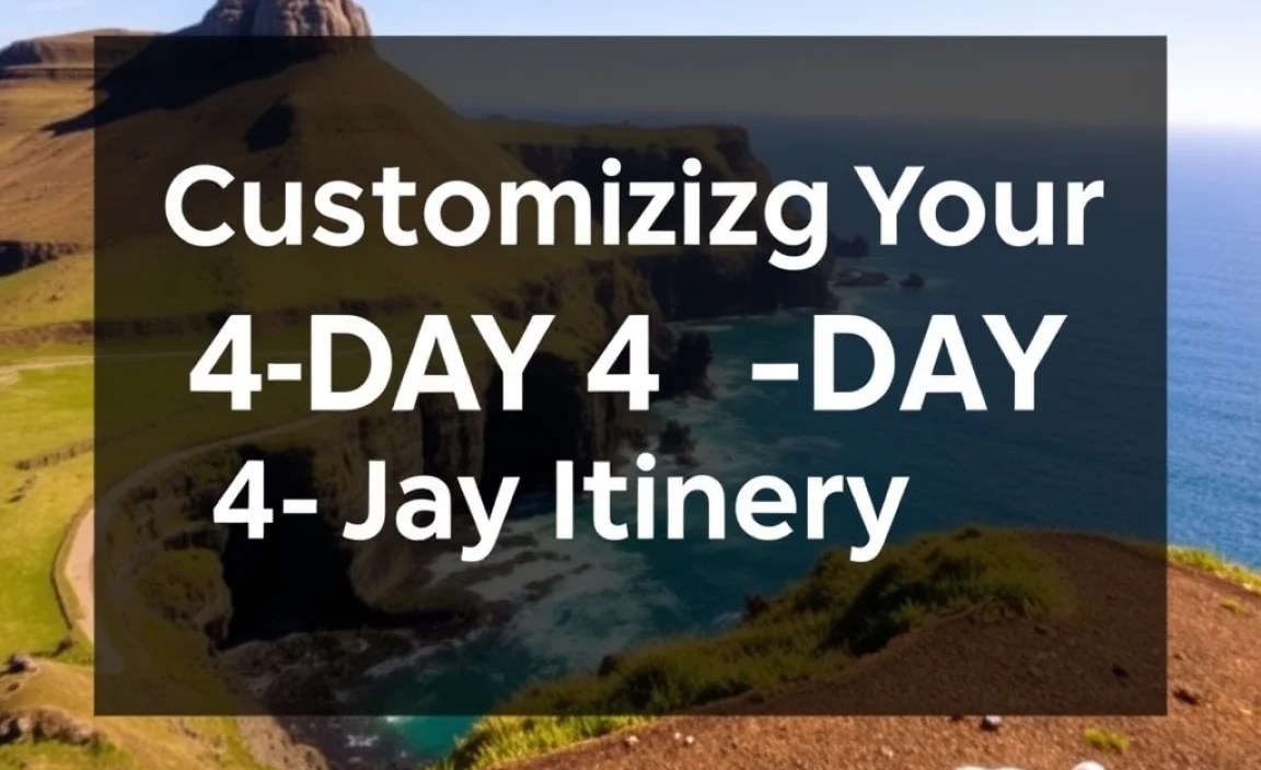 Customizing Your 4-Day Azores Itinerary