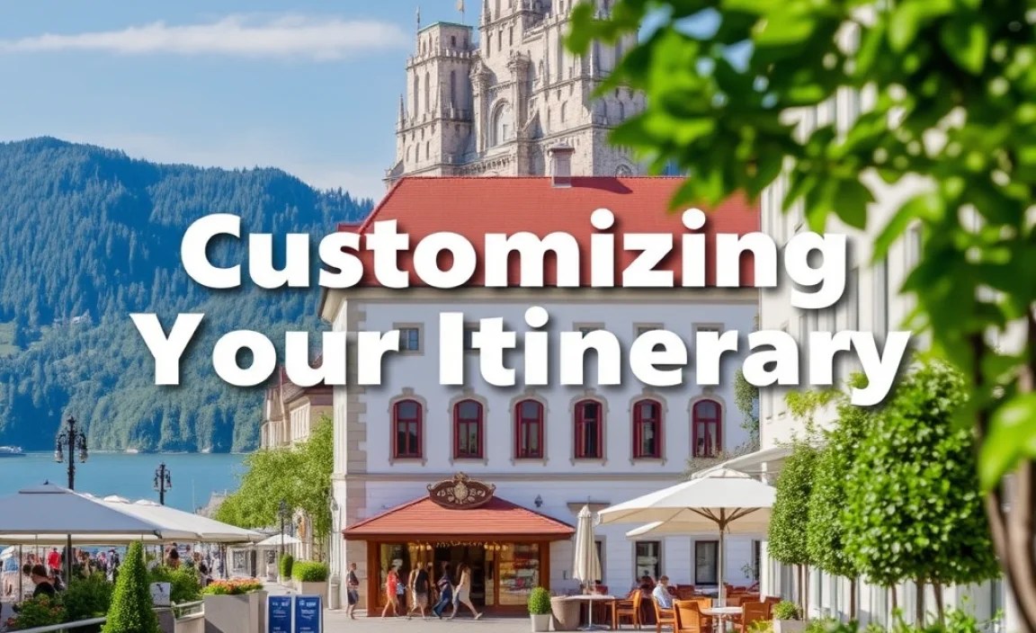 Customizing Your Itinerary