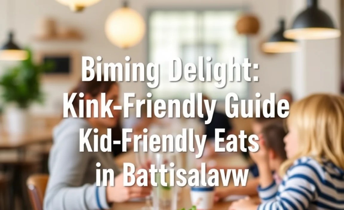 Dining Delight: Kid-Friendly Eats in Bratislava