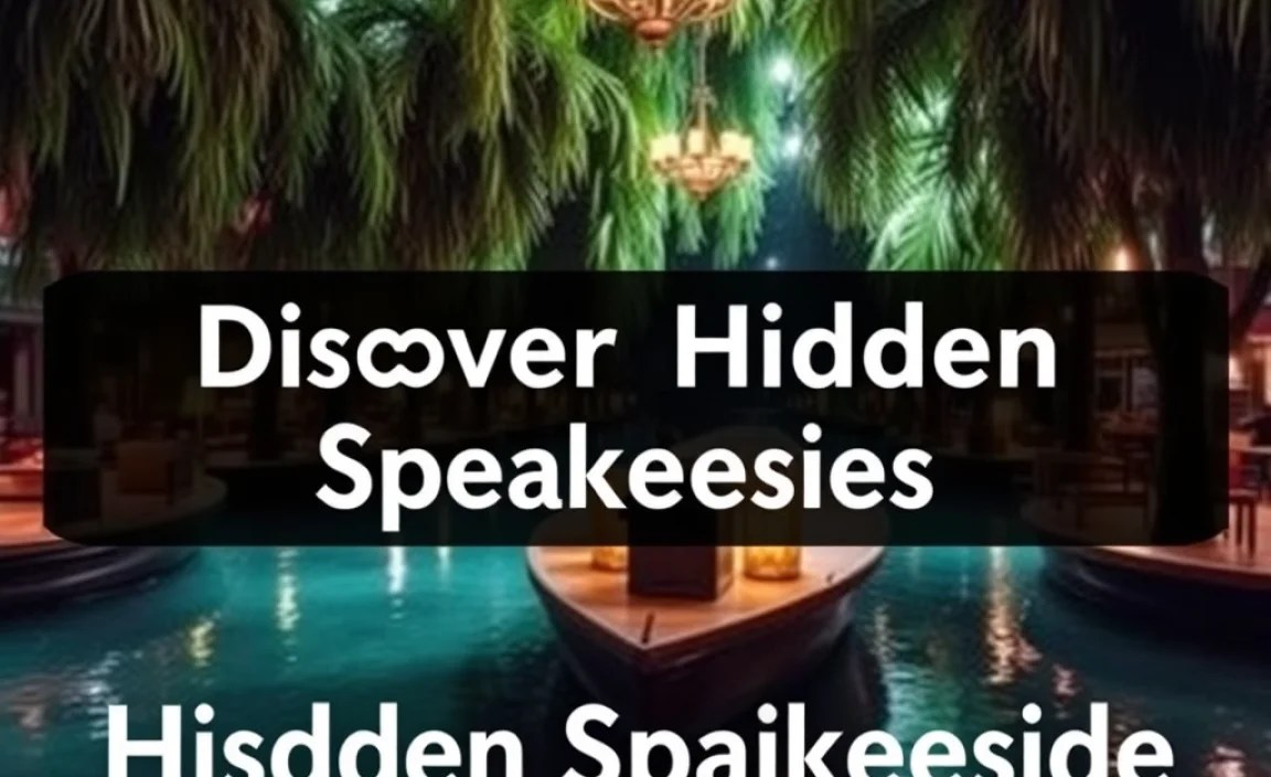 Discover Hidden Speakeasies Inside Floating Mangrove Pagodas