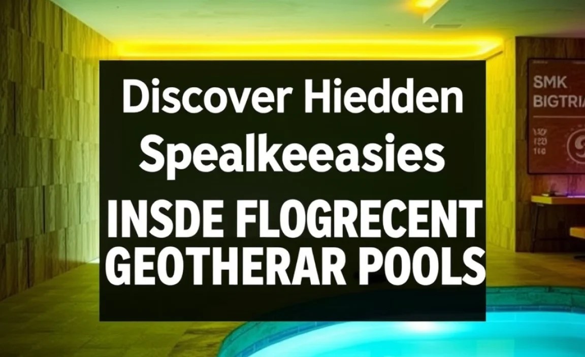 Discover Hidden Speakeasies Inside Fluorescent Geothermal Pools