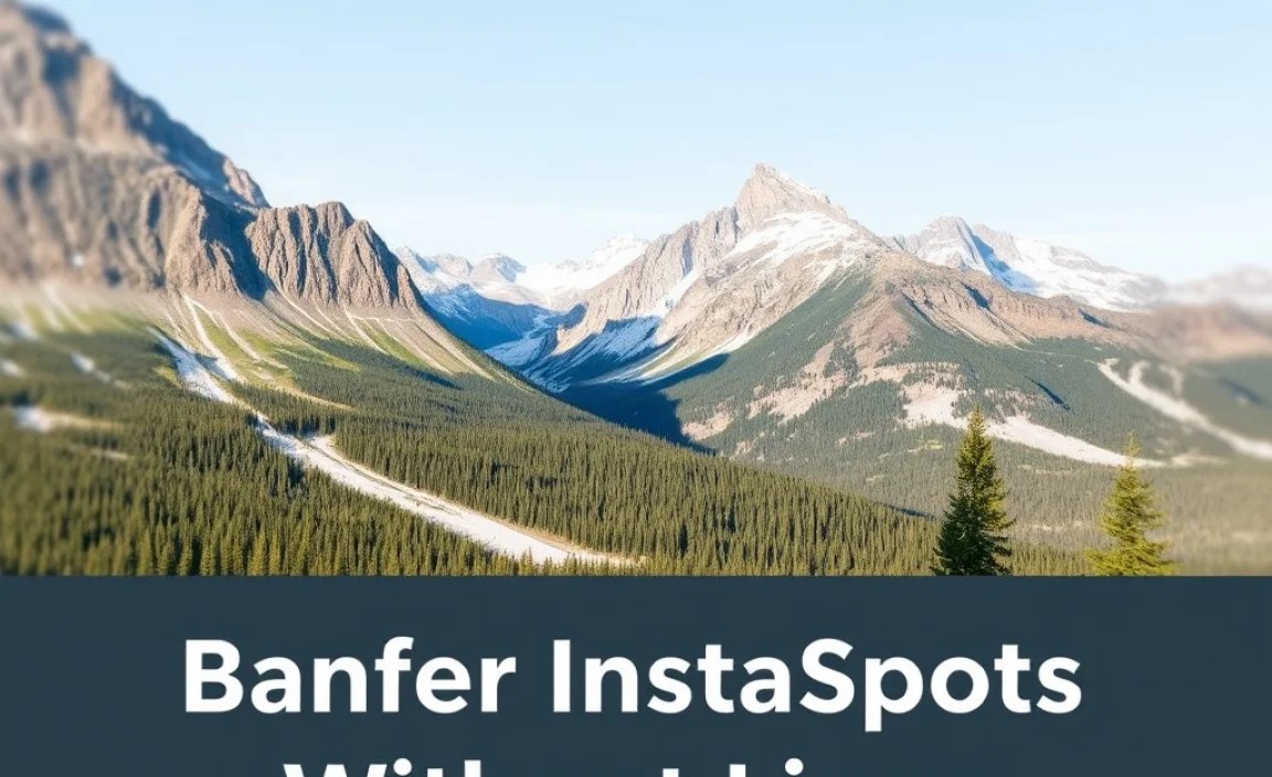 Discovering Banff’s Hidden Gems and Less-Trafficked Viewpoints