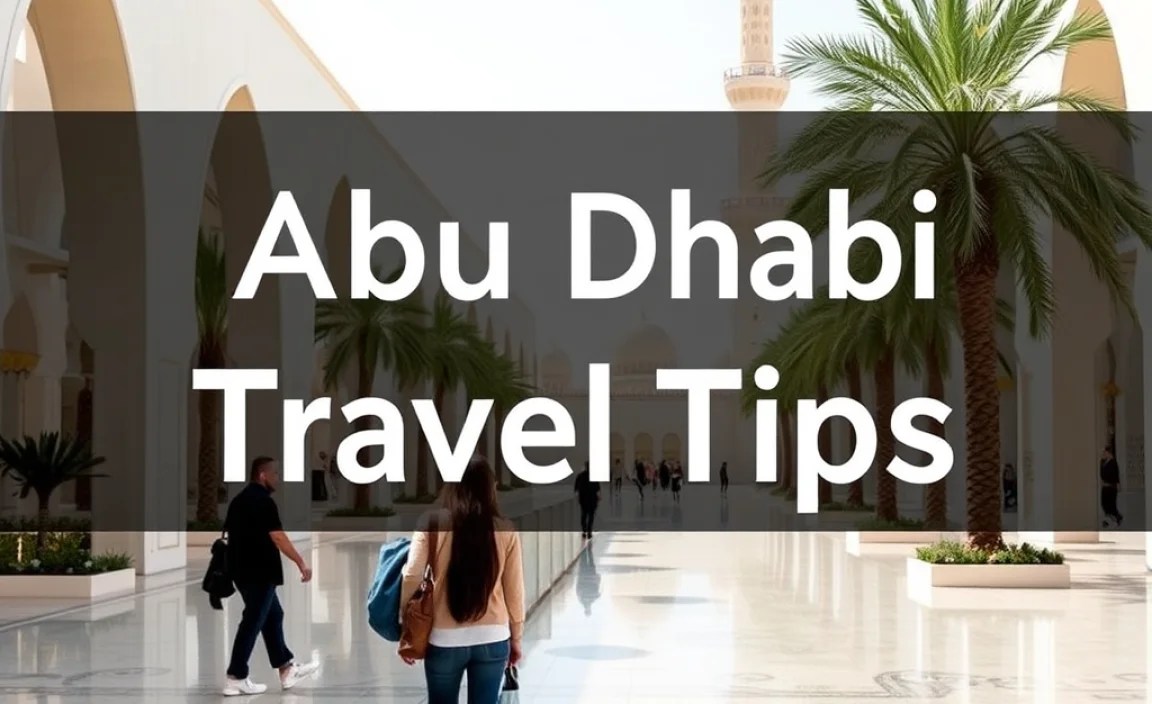 Essential Abu Dhabi Travel Tips