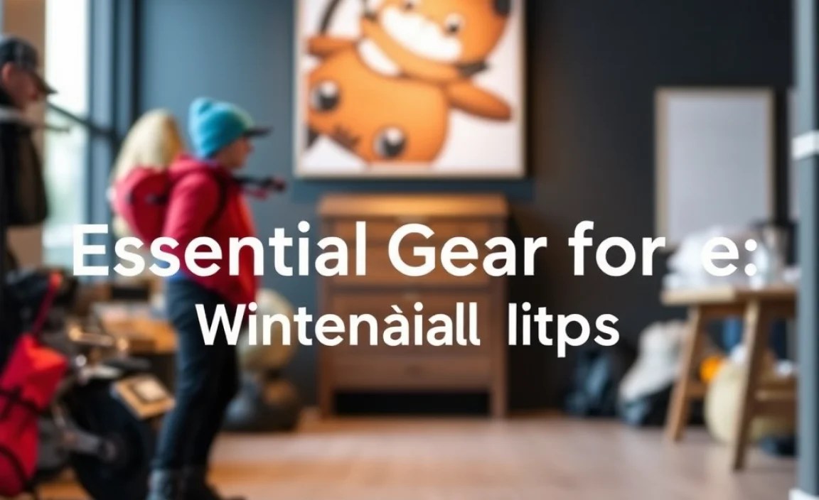 Essential Gear for Winter Activities