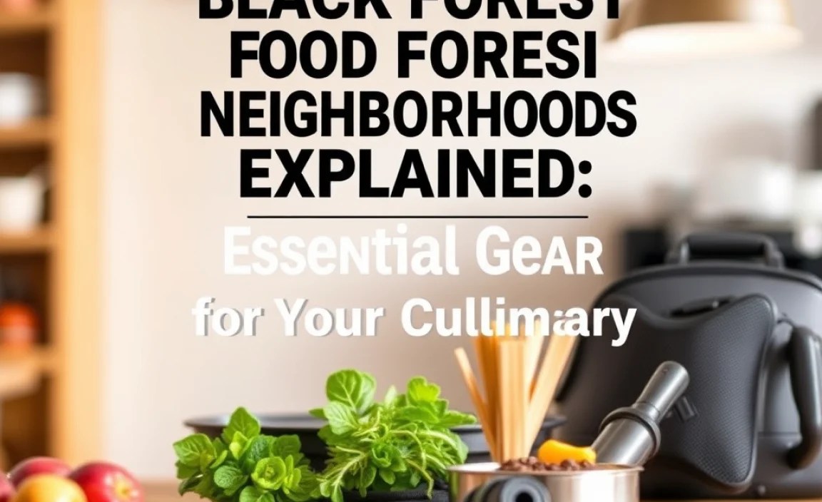 Essential Gear for Your Culinary Adventure