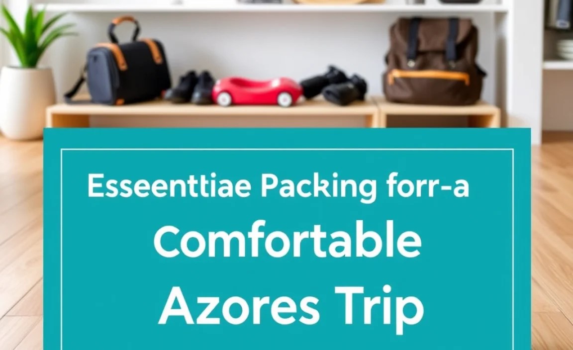 Essential Packing for a Comfortable Azores Trip