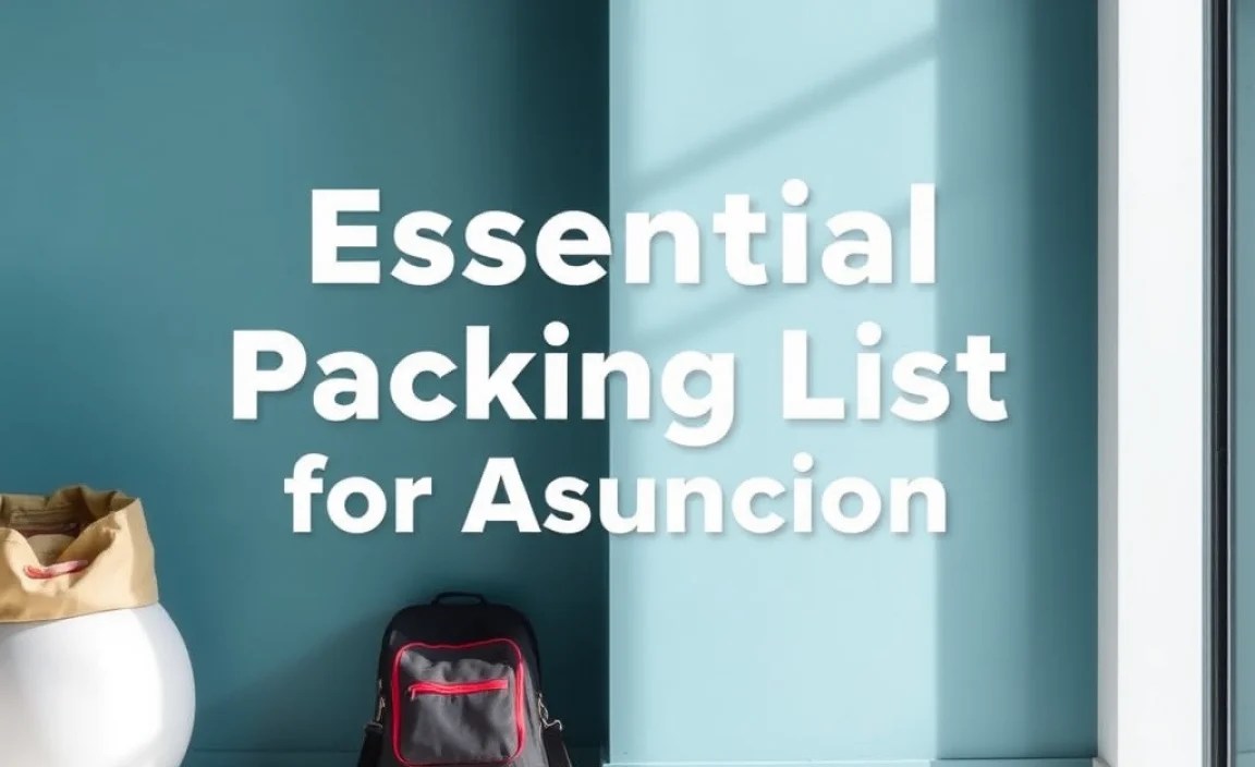 Essential Packing List for Asunci&oacute;n