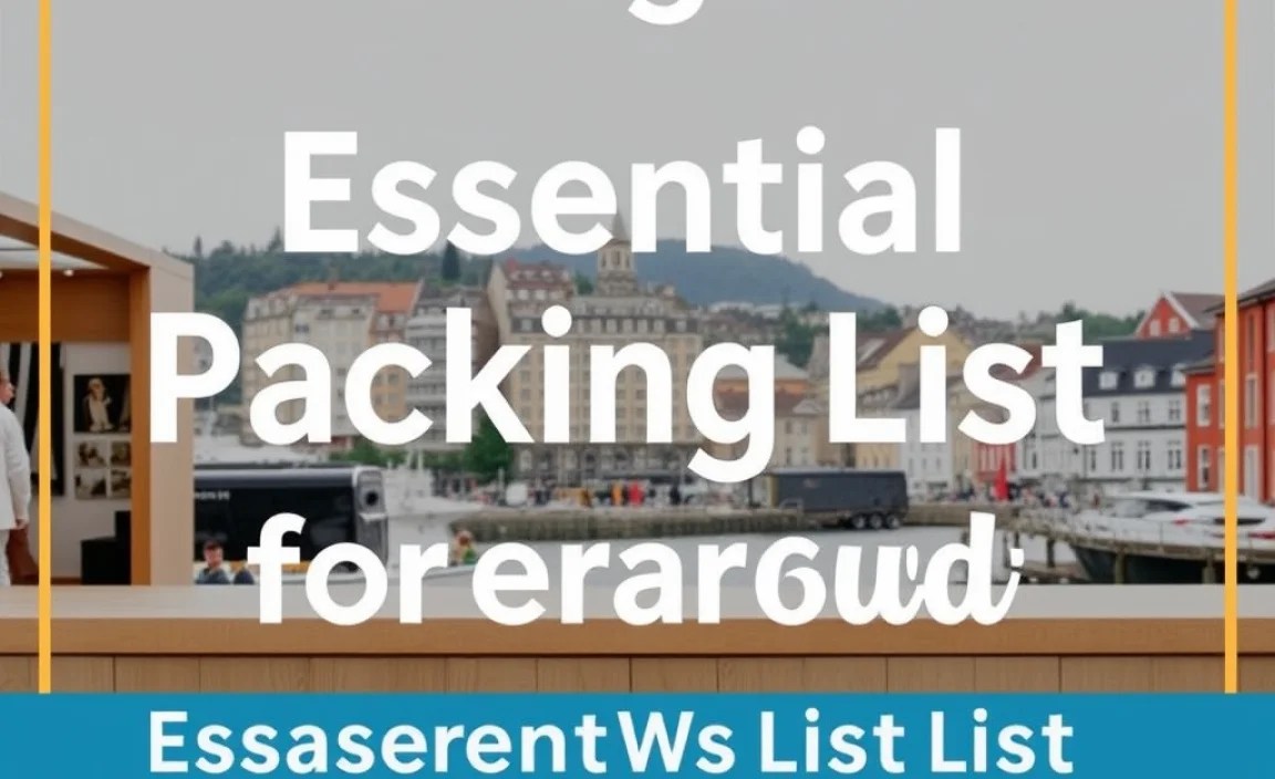 Essential Packing List for Bergen