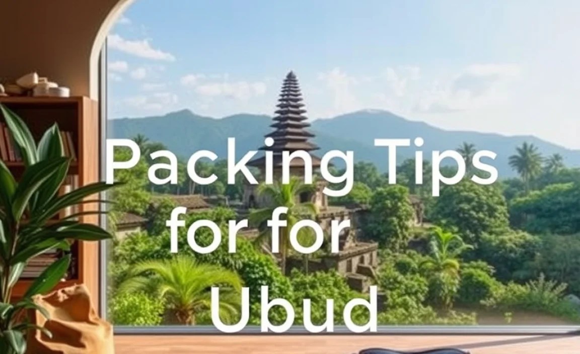 Essential Packing Tips for Ubud