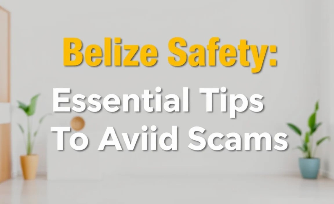 Essential Tips for Belize Safety