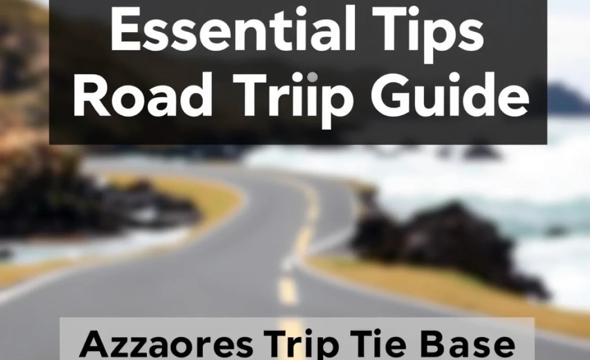 Essential Tips for Your Azores Road Trip Base