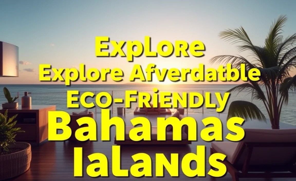 Explore Affordable Eco-Friendly Bahamas Islands