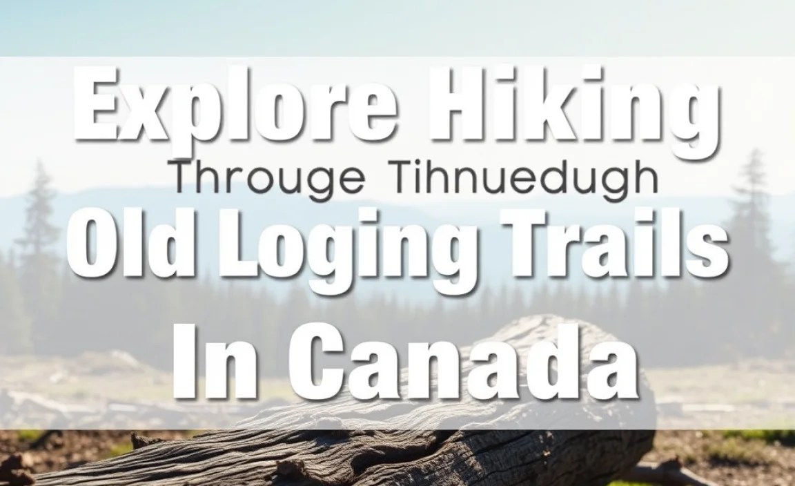 Explore Hiking Through Old Logging Trails In Canada