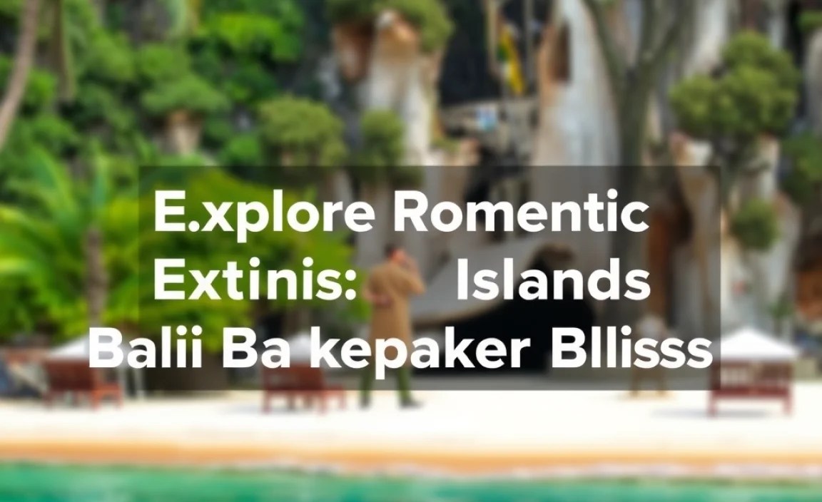 Explore Romantic Exotic Islands: Bali Backpacker Bliss