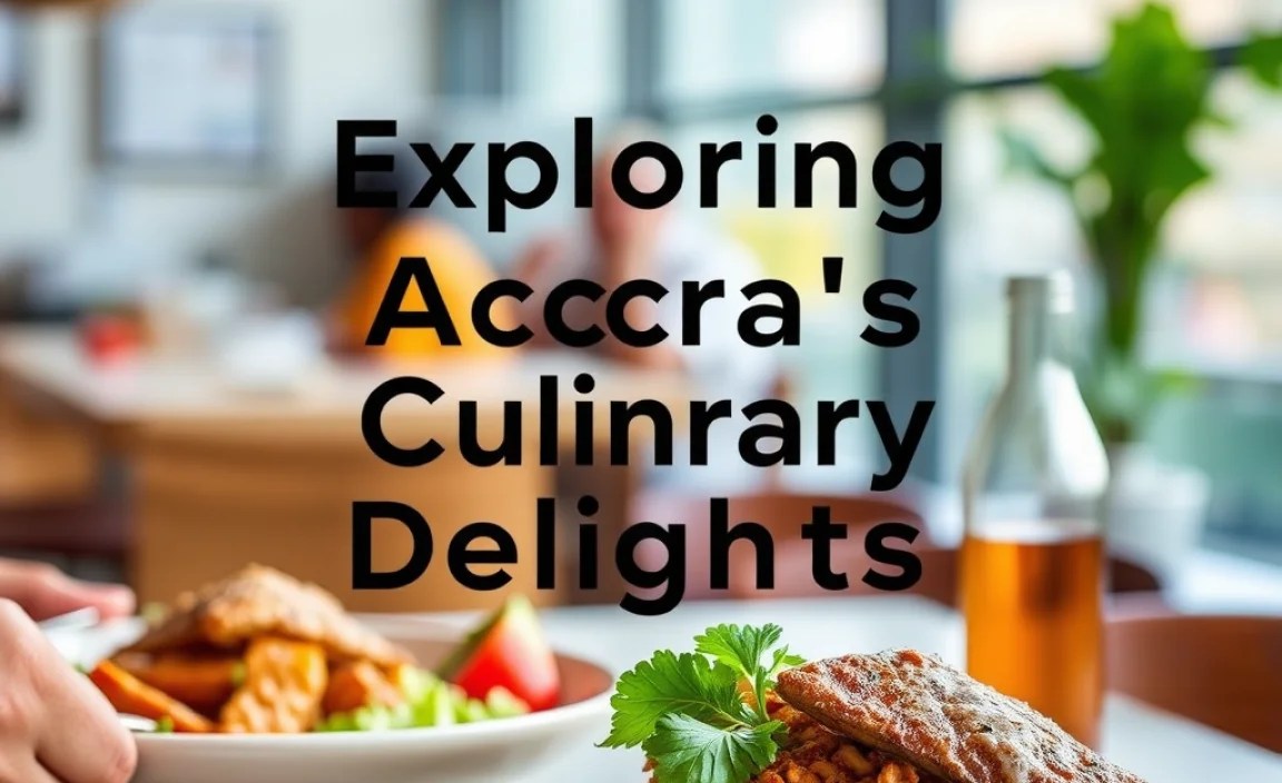Exploring Accra’s Culinary Delights