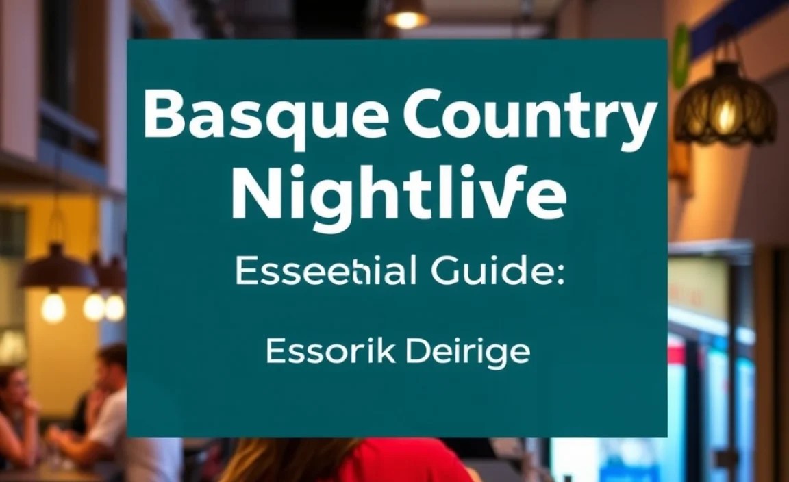 Exploring Different Basque Cities: Nightlife Vibe by Location