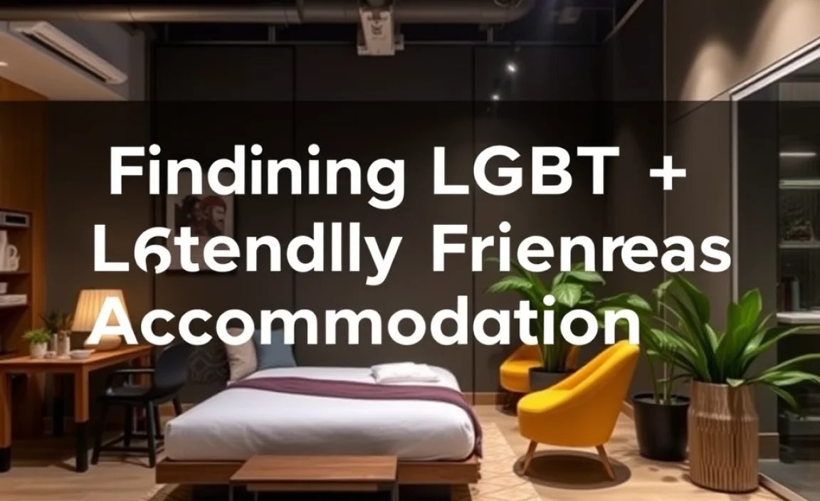 Finding LGBTQ+ Friendly Accommodation