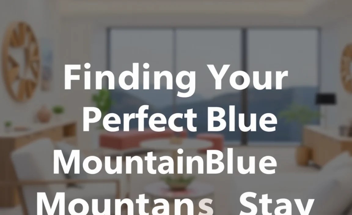 Finding Your Perfect Blue Mountains Stay