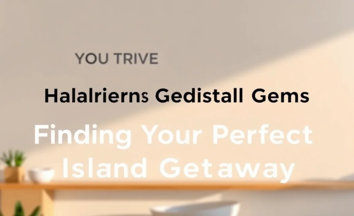 Finding Your Perfect Island Getaway
