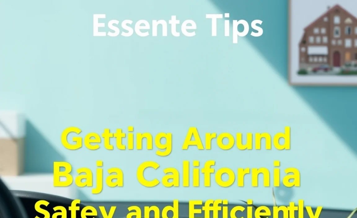 Getting Around Baja California Safely and Efficiently