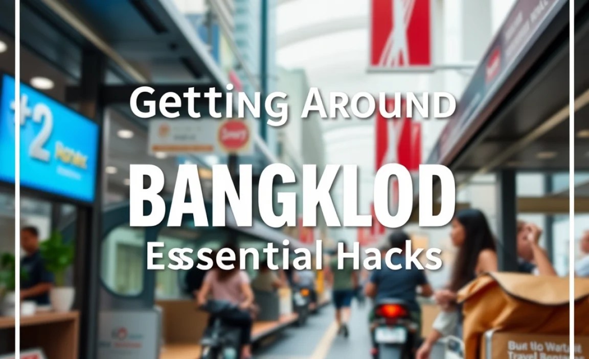 Getting Around Bangkok: Navigating with Ease and Affordability