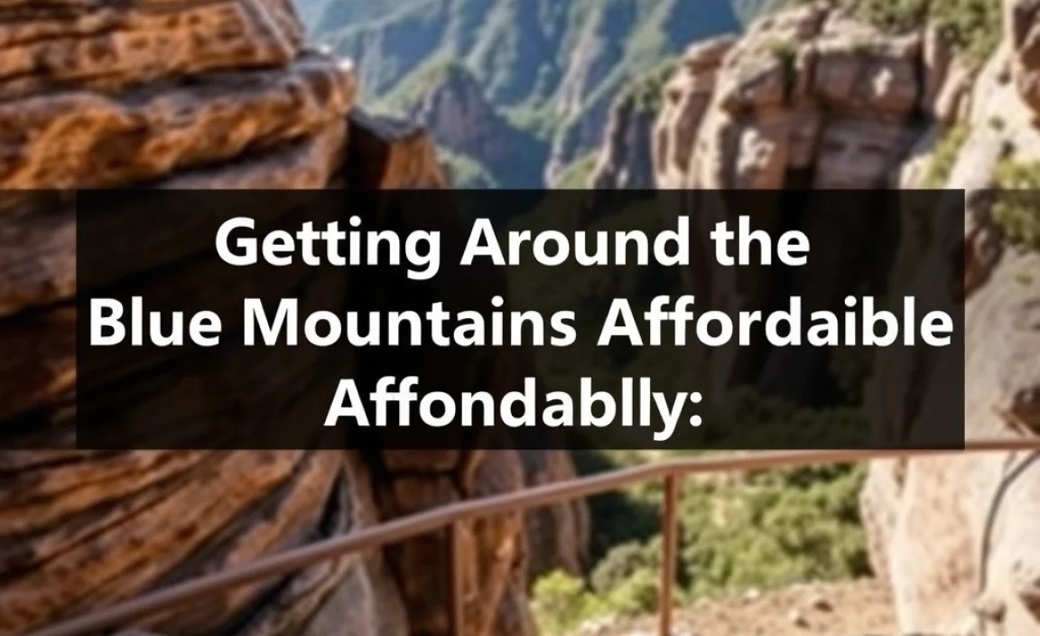 Getting Around the Blue Mountains Affordably