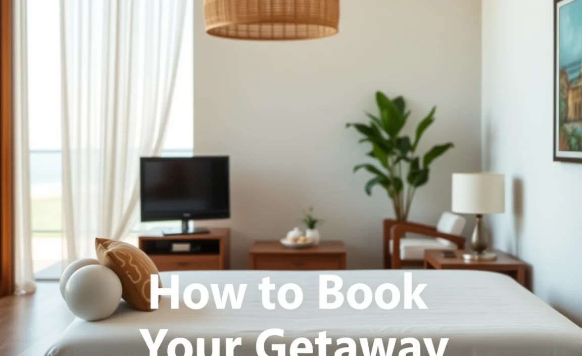 How to Book Your Getaway