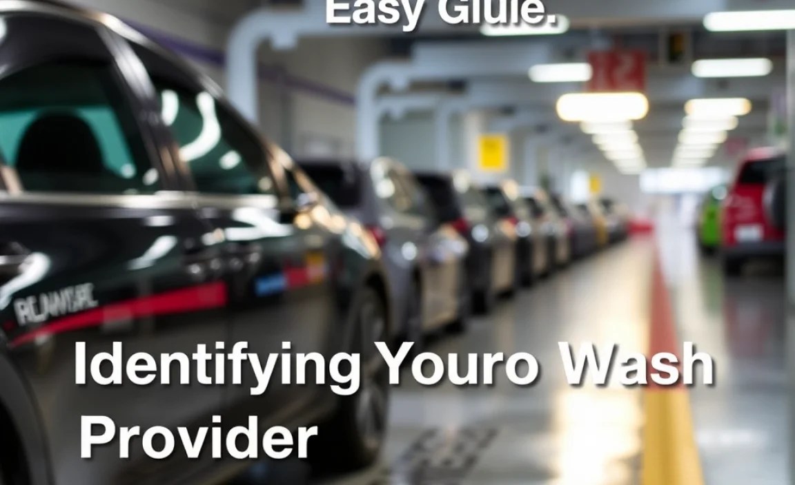 Identifying Your Auto Wash Provider