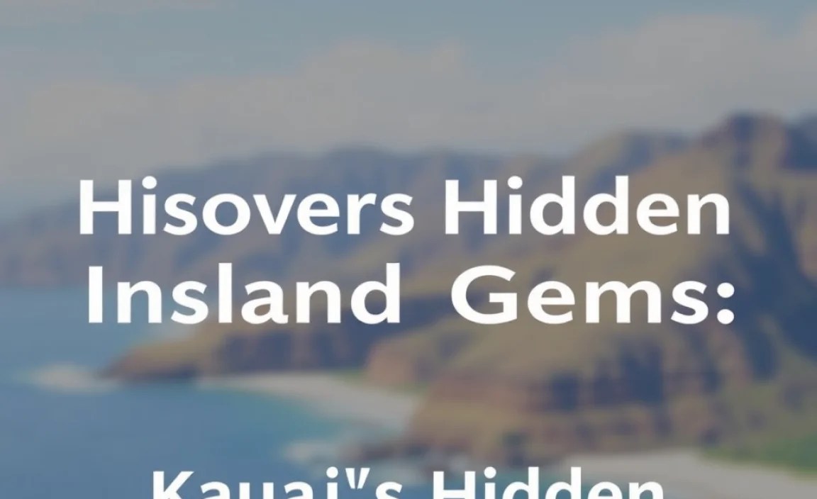 Kauai’s Hidden Treasures