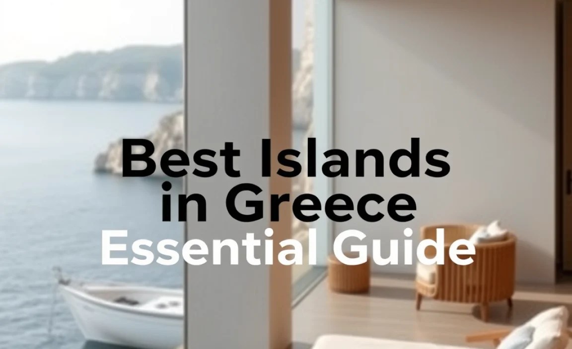 Luxury Best Islands In Greece: Essential Guide