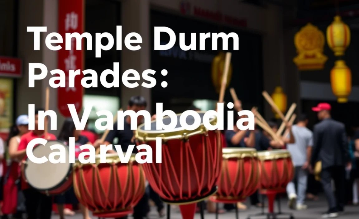 Major Festivals Featuring Drum Parades