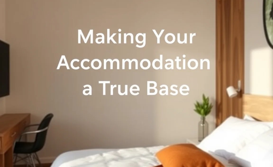 Making Your Accommodation a True Base