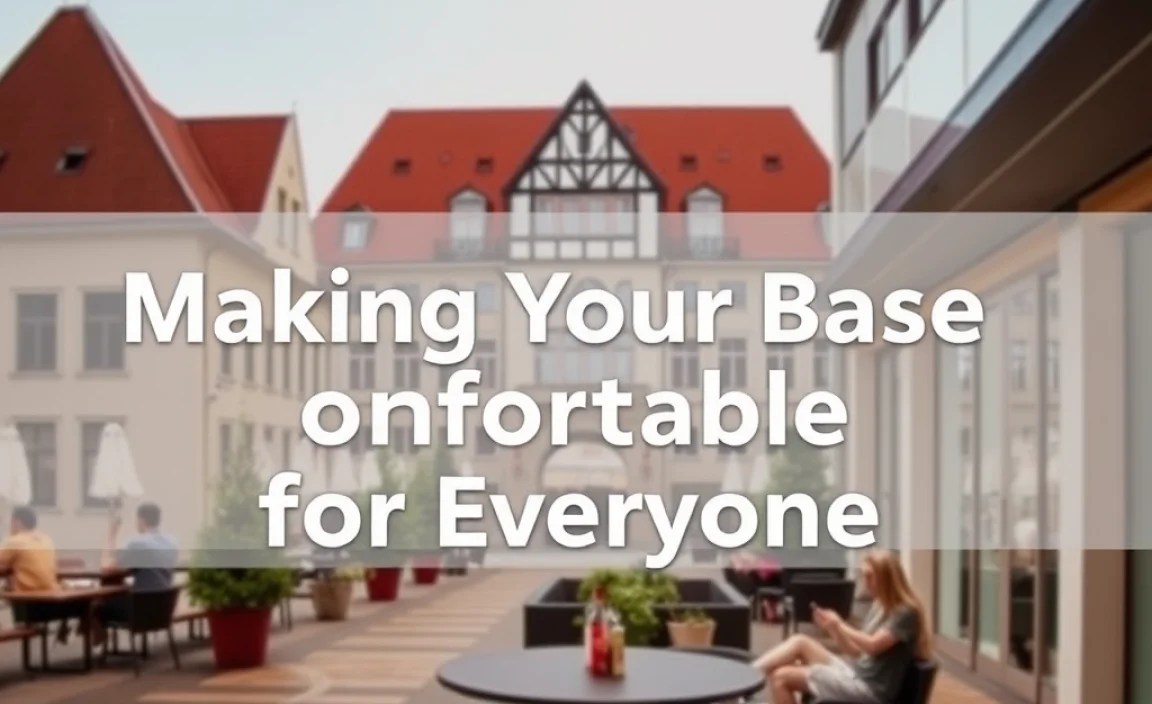 Making Your Base Comfortable for Everyone