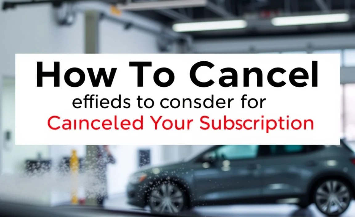 Methods to Consider for Canceling Your Subscription