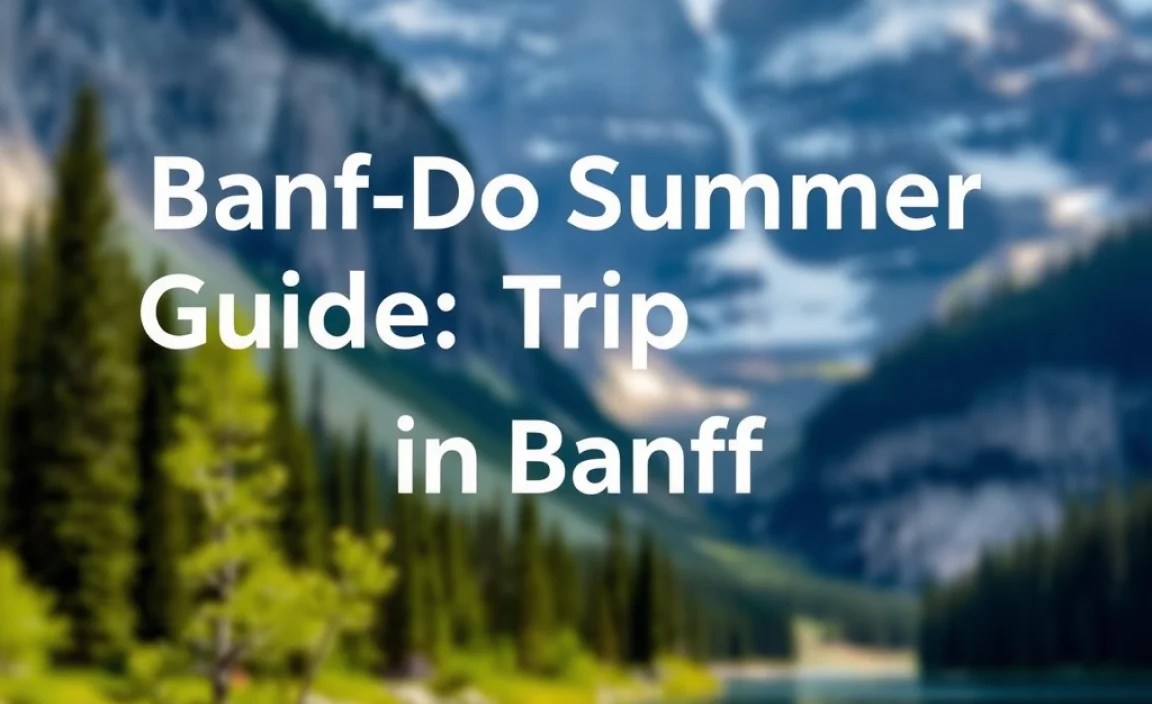 Must-Do Summer Adventures in Banff