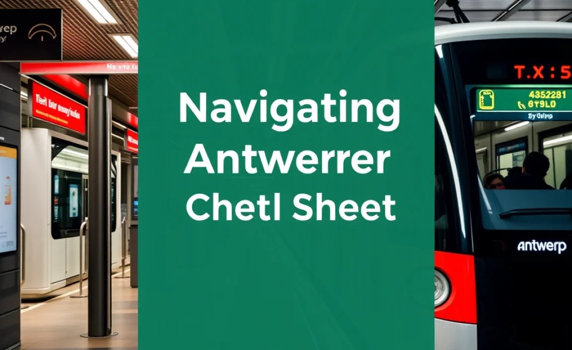 Navigating Antwerp by Tram