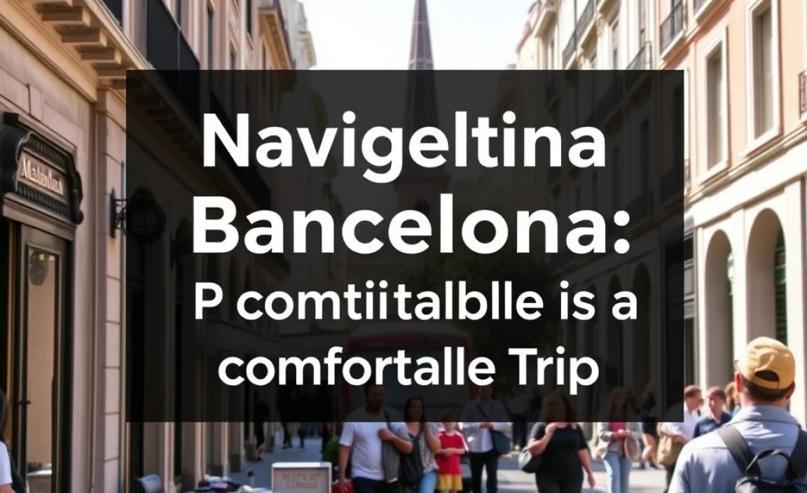 Navigating Barcelona: Practical Tips for a Comfortable Trip