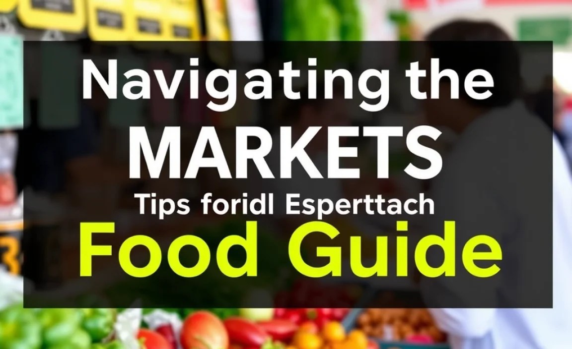 Navigating the Markets: Tips for a Smooth Experience
