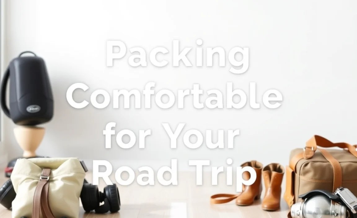 Packing Comfortably for Your Road Trip