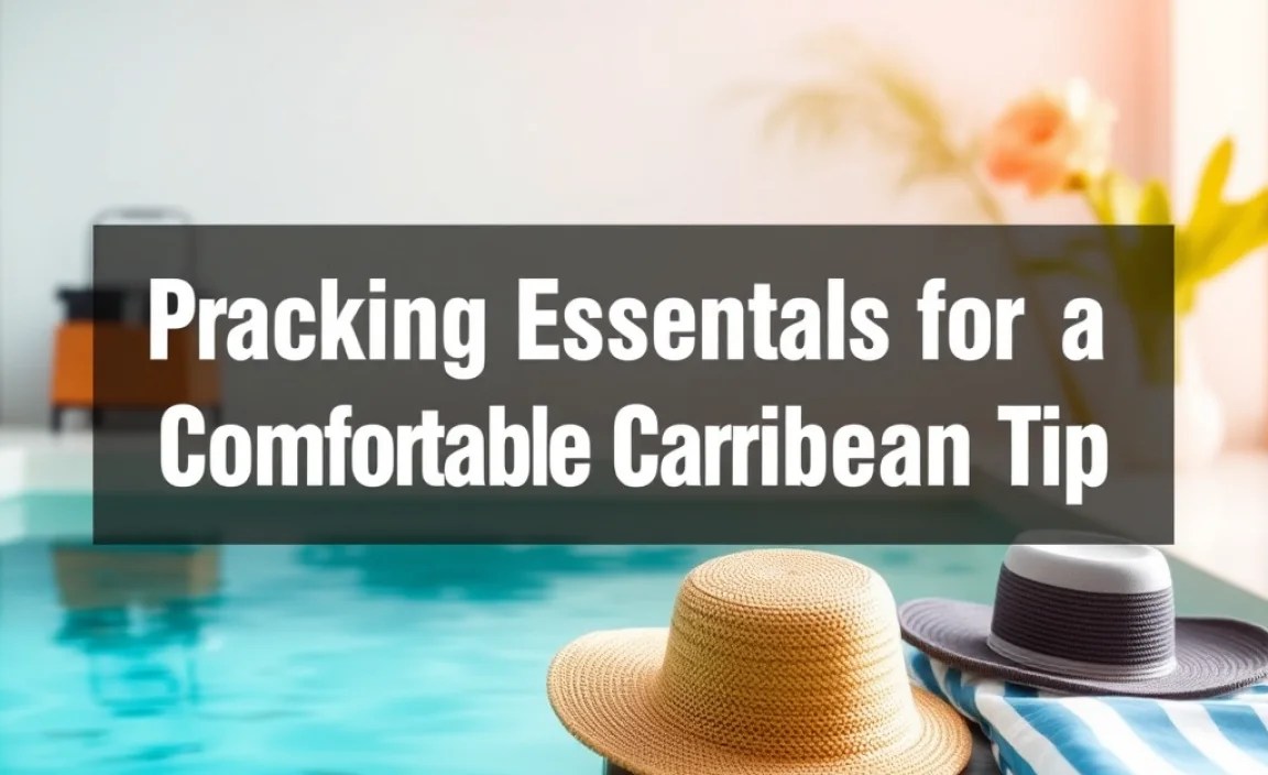 Packing Essentials for a Comfortable Caribbean Trip