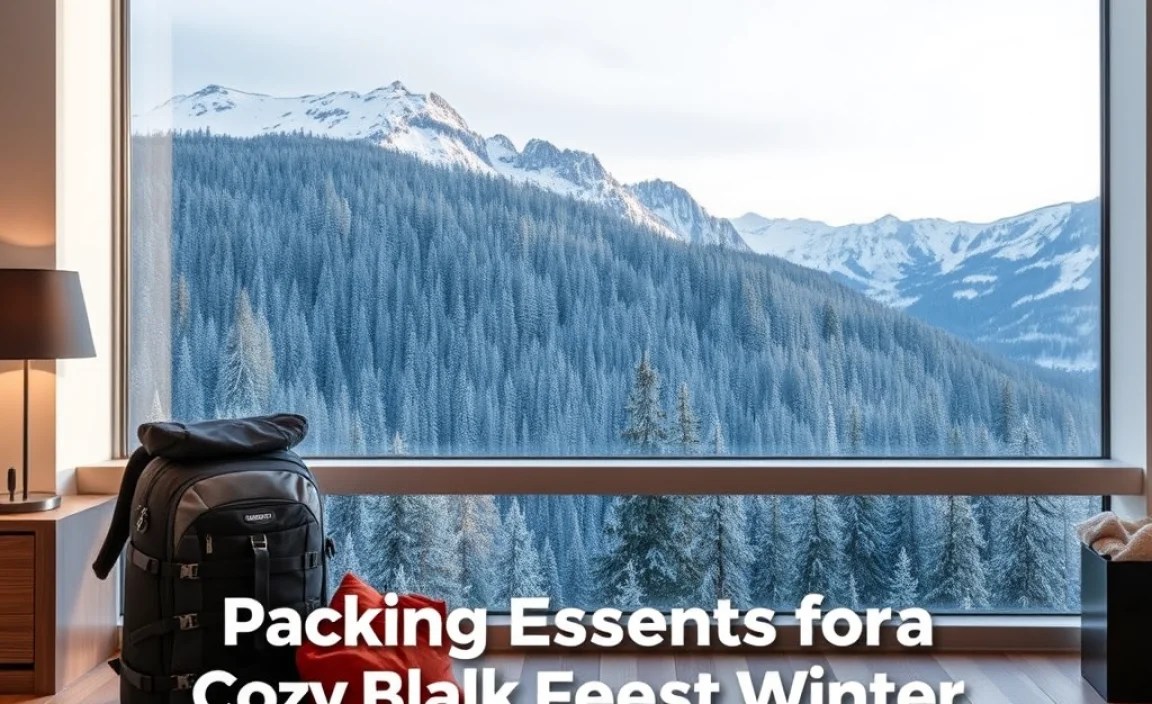 Packing Essentials for a Cozy Black Forest Winter