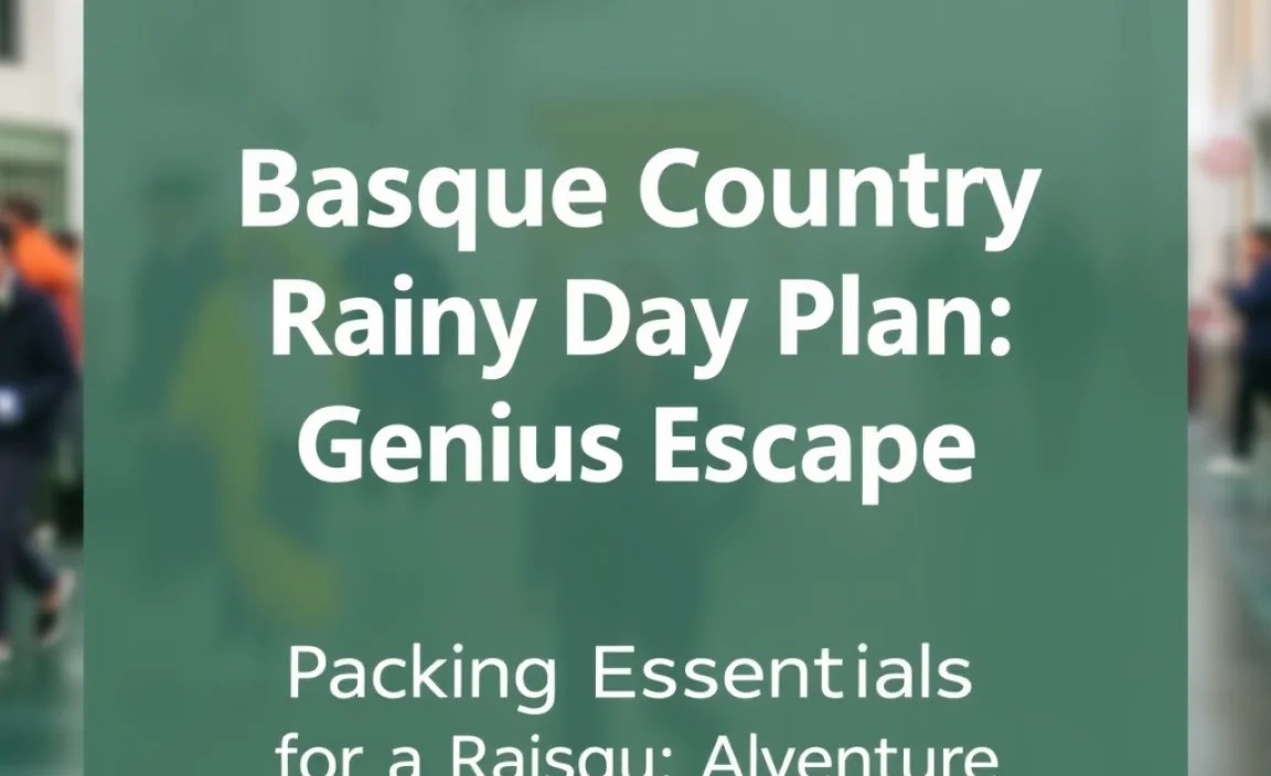 Packing Essentials for a Rainy Basque Adventure