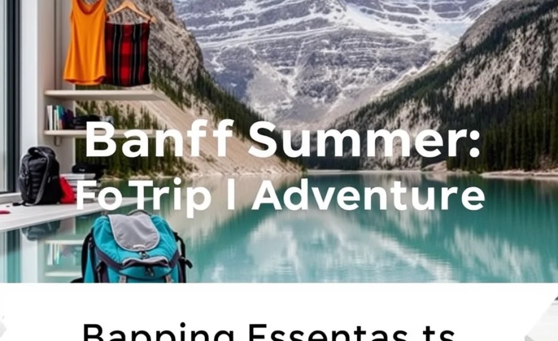 Packing Essentials for Your Banff Summer Trip